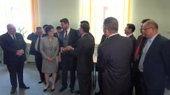 Ceremonia de semnare a acordului preliminar pentru construcția reactoarelor 3 și 4 de la Cernavodă, între reprezentanții Nuclearelectrica și cei ai Companiei chineze China Nuclear Corporation