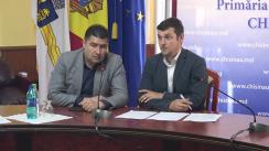 Briefing susținut de consilierii municipali ai Partidului Socialiștilor din Republica Moldova cu tema „Primăria municipală spală milioane de lei alocați”