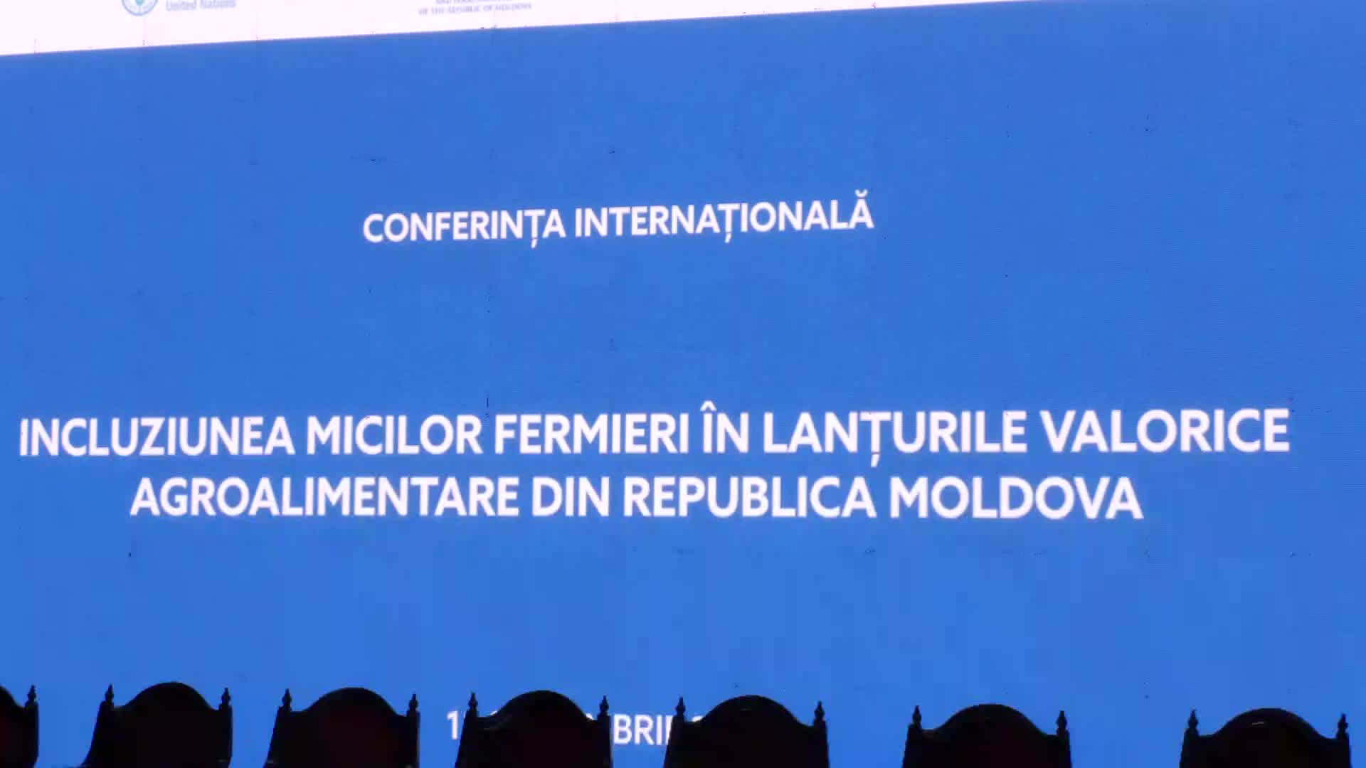 Conferința „Incluziunea micilor fermieri în lanțurile valorice agroalimentare din Republica Moldova”