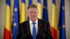 Declarație de presă susținută de Președintele României, Klaus Iohannis, după închiderea secțiilor de votare