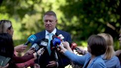 Declarație de presă susținută de Președintele României, Klaus Iohannis