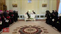 Vizita Sanctității Sale Papa Francisc în România. Întâlnirea cu Sinodul permanent al Bisericii ortodoxe