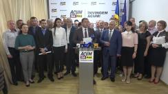 Conferință de presă organizată de Partidul Platforma Demnitate și Adevăr