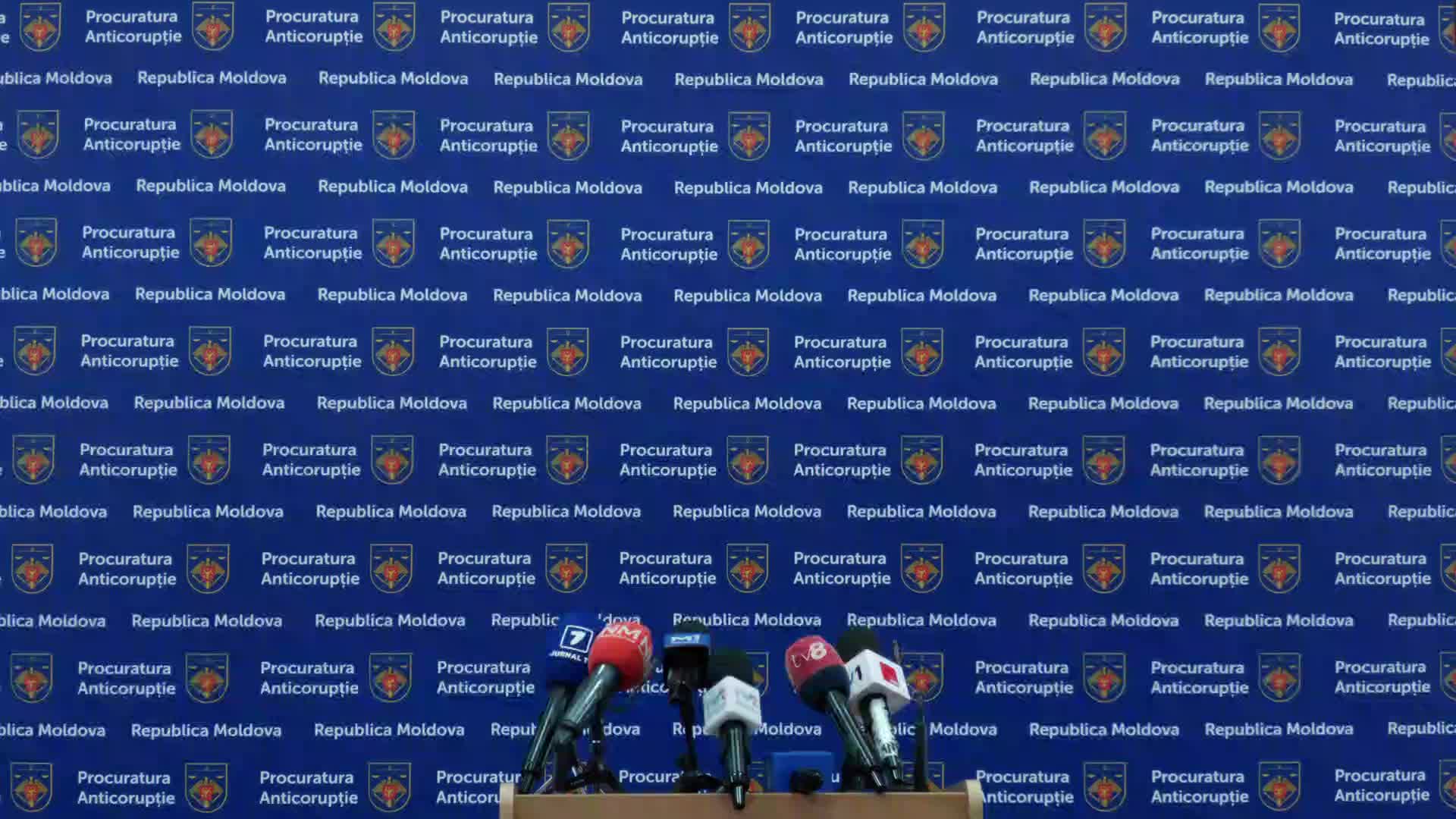 Briefing de presă susținut de procurorul-șef al Procuraturii Anticorupție, Marcel Dumbravan, cu tema „Condamnarea lui Vladimir Plahotniuc”