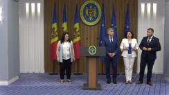 Briefing de presă susținut de Prim-ministrul Republicii Moldova, Pavel Filip