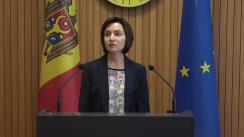 Declarațiile Prim-ministrului Republicii Moldova, Maia Sandu după ședința Guvernului Republicii Moldova din 20 iunie 2019