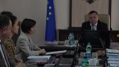 Prim-ministrul Republicii Moldova, Maia Sandu, și Ministrul Justiței, Olesea Stamate, participă la ședința Consiliului Superior al Magistraturii