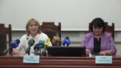 Briefing de presă susținut de Ministrul Sănătății, Muncii și Protecției Sociale, Ala Nemerenco, privind derularea programului „O nouă viață”  de la 1 iulie curent