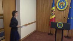 Declarațiile Prim-ministrului Republicii Moldova, Maia Sandu, după ședința Guvernului Republicii Moldova din 1 iulie 2019