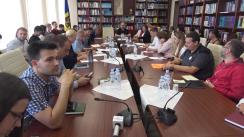 Discuții organizate de Comisia cultură, educație, cercetare, tineret, sport și mass-media cu privire la situația curentă în domeniul tineretului și sistemului instituțional, precum și condițiile de participare și dezvoltare a tinerilor