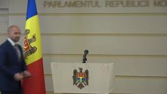 Declarațiile lui Vladimir Cebotari în timpul ședinței Parlamentului Republicii Moldova din 9 iulie 2019 