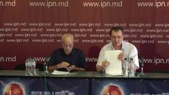 Conferința de presă cu tema „Despre constituirea Tribunalului Popular pentru Anchetarea Crimelor Justițiabililor din Republica Moldova”