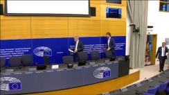 Conferință de presă susținută de liderul grupului Renew Europe din Parlamentul European, Dacian Cioloș