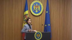 Declarațiile Prim-ministrului Republicii Moldova, Maia Sandu, după ședința Guvernului Republicii Moldova din 23 iulie 2019