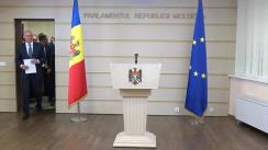 Briefing susținut de fracțiunea parlamentară a Partidului Democrat din Moldova