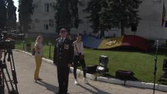 Ceremonia de depunere a jurământului solemn de către subofițerii de poliție debutanți