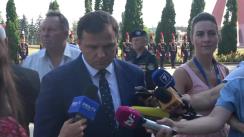 Declarațiile Ministrului Afacerilor Interne, Andrei Năstase, după depunerile de flori la monumentul „Maica îndurerată” cu prilejul Zilei Independenței Republicii Moldova