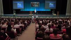 Ceremonia de bun venit a studenților în anul I de studii la Universitatea de Stat de Medicină și Farmacie „Nicolae Testemițanu”