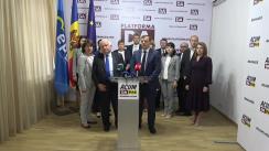 Conferință de presă susținută de Președintele Partidului Platforma Demnitate și Adevăr, Andrei Năstase, și Președintele Partidului Popular European, Joseph Daul