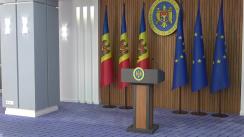 Conferință de presă susținută de Prim-ministrul Republicii Moldova, Maia Sandu, privind rezultatele vizitei în SUA