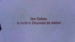 Conferință de presă susținută de candidatul Ion Ceban cu tema „Chișinău - Drumuri Moderne”