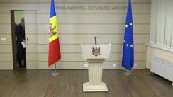 Briefing susținut de Președintele Partidului Democrat din Moldova, Pavel Filip