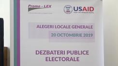 Dezbateri publice electorale organizate de Asociația Promo-LEX cu participarea candidaților la funcția de primar al municipiului Soroca