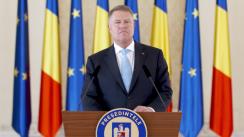 Declarație de presă susținută de Președintele României, Klaus Iohannis, după consultările cu partidele și formațiunile politice parlamentare în vederea desemnării unui candidat pentru funcția de Prim-ministru