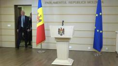 Briefing de presă susținut de fracțiunea Partidului Democrat din Moldova