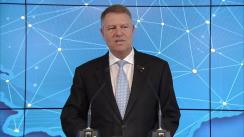 Declarație de presă susținută de Klaus Iohannis