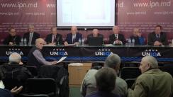 Conferința de presă organizată de Uniunea Pensionarilor din Republica Moldova cu tema „Legea 2% în ajutorul Uniunii Pensionarilor din Republica Moldova”