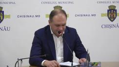 Conferință de presă susținută de Primarul general al municipiului Chișinău, Ion Ceban, privind activitatea administrației publice locale Chișinău de la preluarea mandatului și perspectivele pentru anul viitor