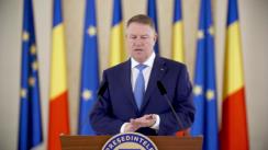 Declarație de presă susținută de Președintele României, Klaus Iohannis