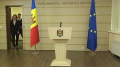 Conferință de presă susținută de deputații din Fracțiunea PAS Blocul ACUM, cu genericul „Încălcarea drepturilor cetățenilor Republicii Moldova în regiunea transnistreană”