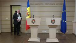 Conferință de presă susținută de deputații din Fracțiunea ACUM Platforma DA