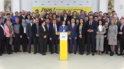 Briefing organizat de Partidul Acțiune și Solidaritate după ședința Consiliului Național Politic