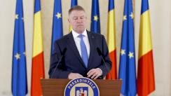 Declarație de presă susținută de Președintele României, Klaus Iohannis