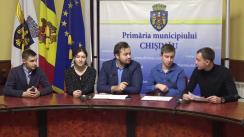 Conferință de presă susținută de către fracțiunea PAS din consiliul municipal Chișinău și PAS Youth cu tema „Susținerea proiectului „Chișinău - Capitală Europeană a Tineretului”