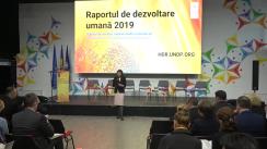 Prezentarea Raportului de Dezvoltare Umană 2019