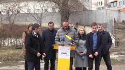 Conferință de presă susținută de ctre deputații și consilierii municipali ai Partidului Acțiune și Solidaritate cu tema „Interzicerea construcțiilor ilegale în spațiile verzi”