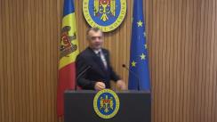 Declarațiile Prim-ministrului Republicii Moldova, Ion Chicu, după ședința Guvernului Republicii Moldova din 12 februarie 2020