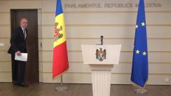 Briefing susținut de Președintele PDM, Pavel Filip, privind lansarea unei inițiative legislative cu privire la protecția victimelor deportărilor