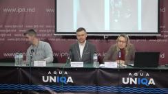 Conferința de presă organizată de Centrul Național de Mediu cu tema „Ce să facem cu deșeurile în Chișinău?”