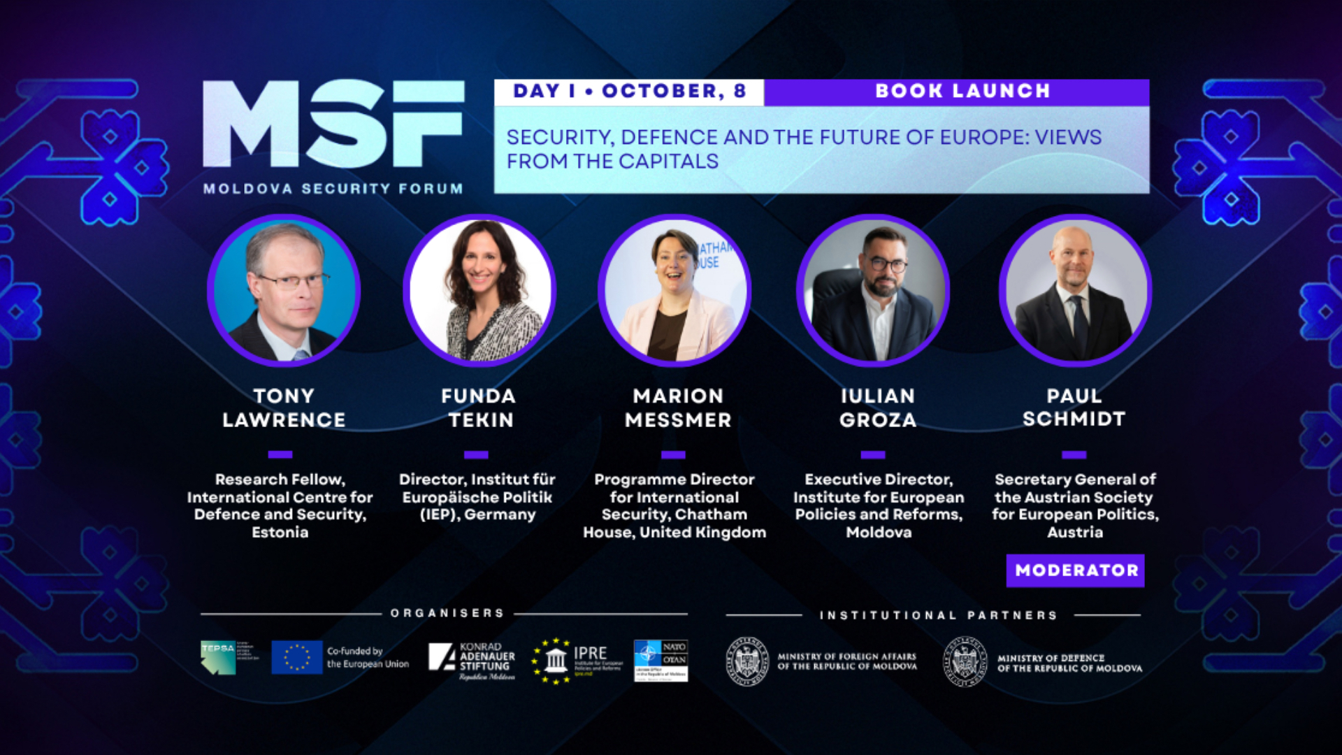 Moldova Security Forum 2026. Securitatea, apărarea și viitorul Europei: Perspective din capitalele europene