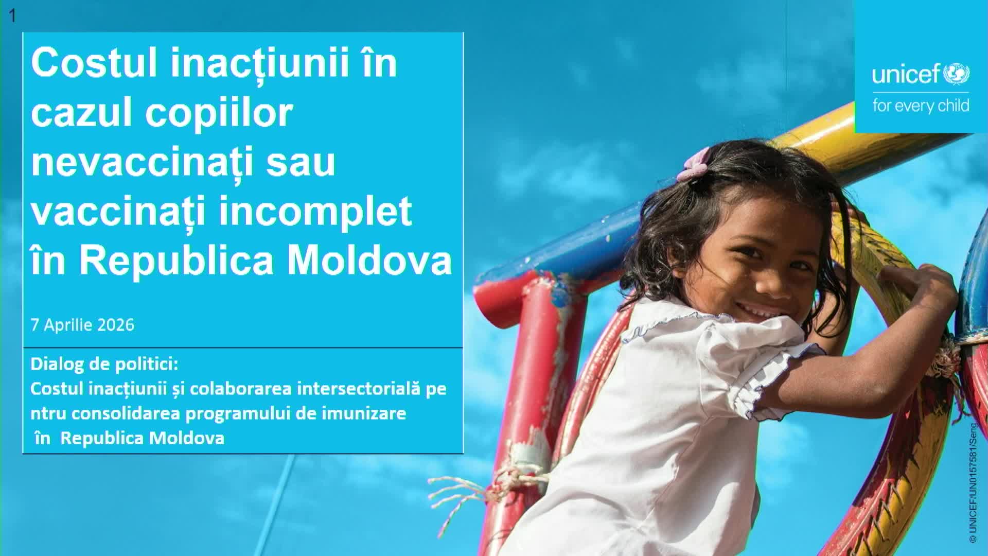 Audieri publice privind costul inacțiunii și colaborarea intersectorială pentru consolidarea programului de imunizare în Republica Moldova