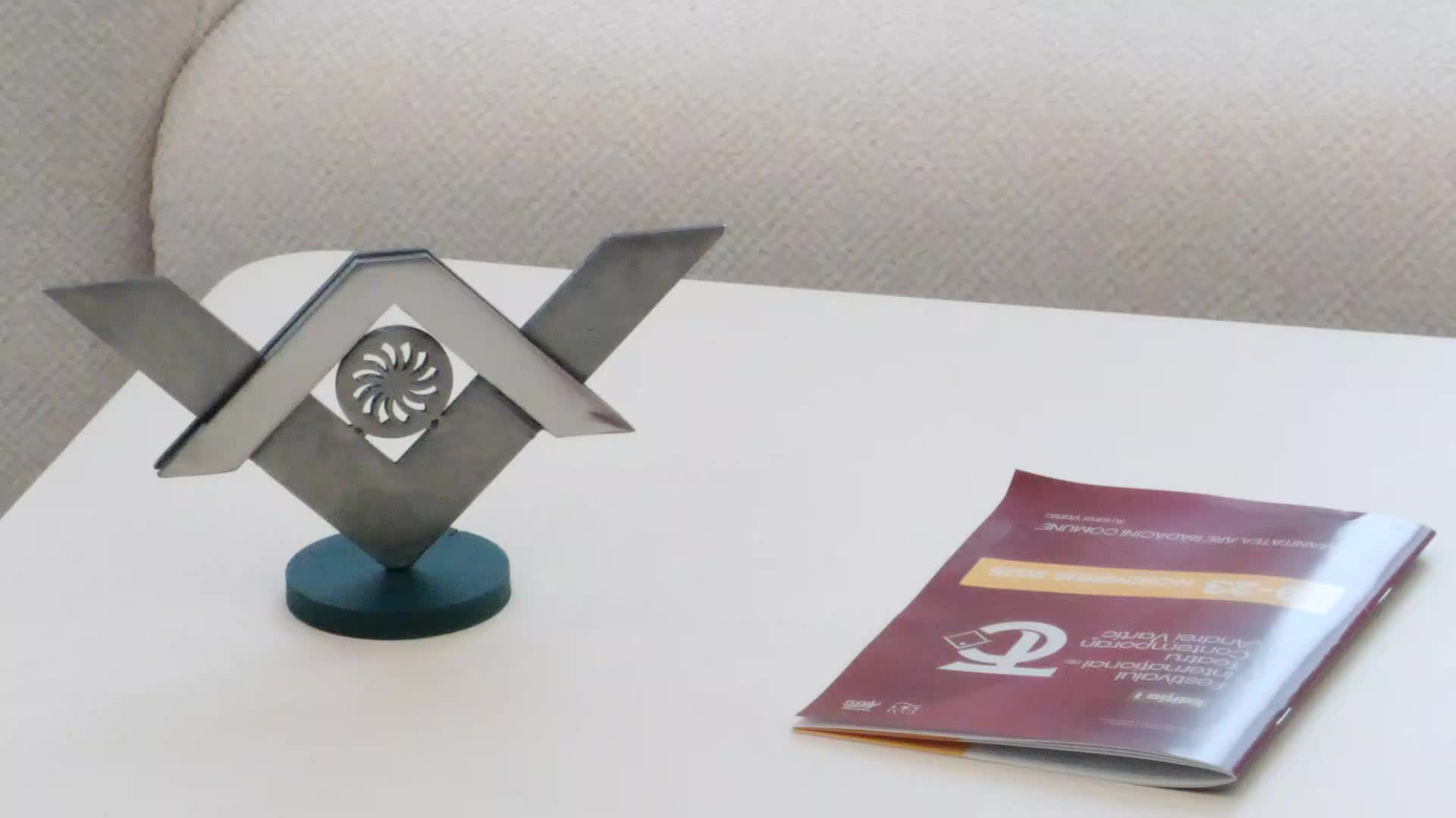 Conferința de presă organizată cu prilejul deschiderii primei ediții a Festivalului Internațional de Teatru Contemporan „Andrei Vartic” (FITC)