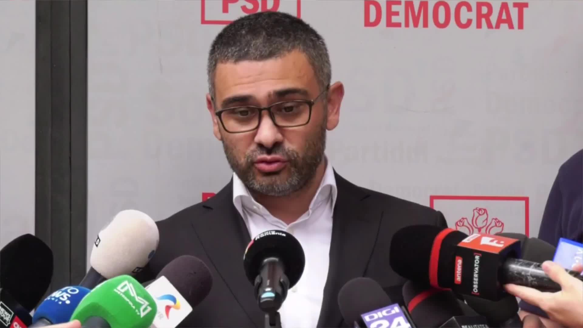 Declarații de presă susținute de purtătorul de cuvânt al Partidului Social Democrat, Florin Manole, după ședința Biroului Politic Național