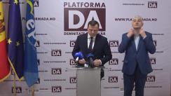 Conferință de presă organizată de Partidul Platforma Demnitate și Adevăr