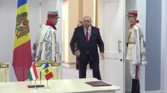 Conferință de presă susținută de prim-ministrul Republicii Moldova, Ion Chicu, și prim-ministrul Ungariei, Viktor Orban