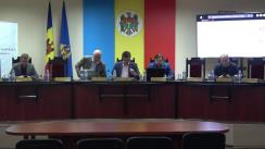 Briefing organizat de Comisia Electorală Centrală privind desfășurarea alegerilor parlamentare noi în circumscripția electorală uninominală nr 38, municipiul Hâncești